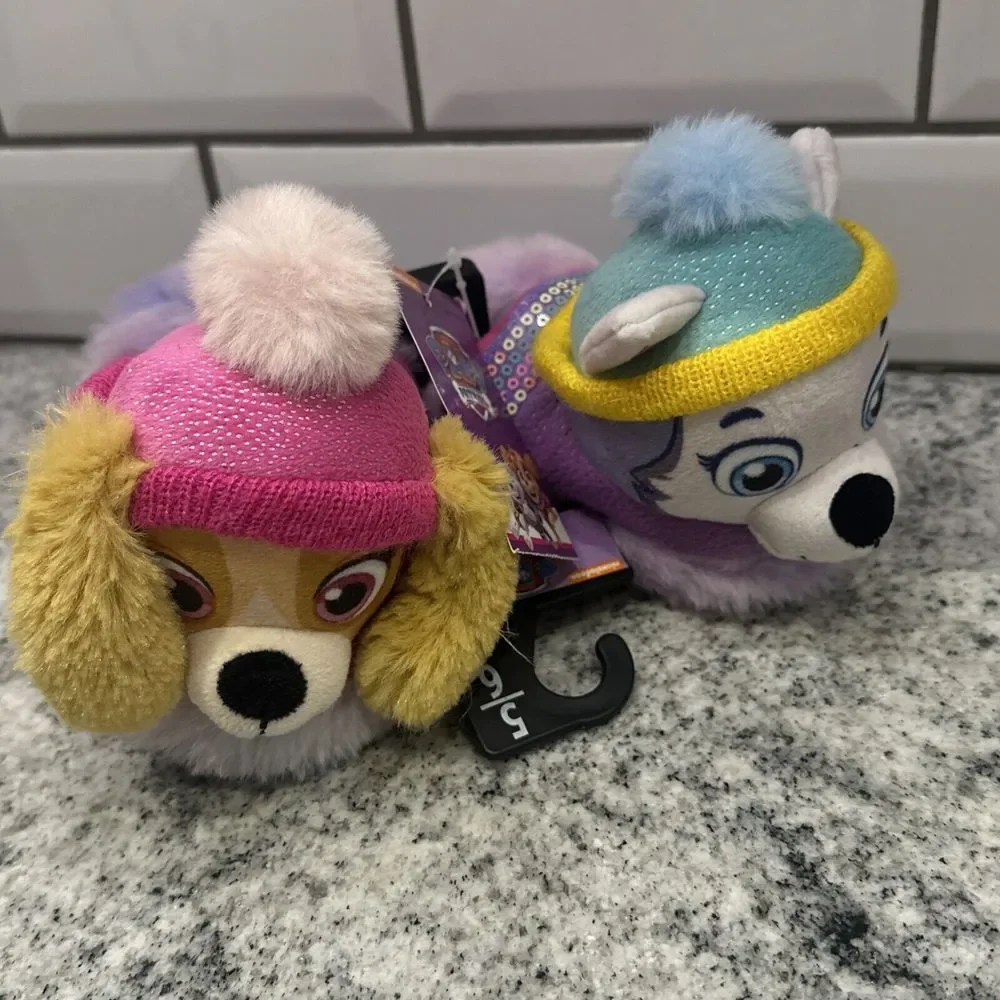 Paw Patrol Slippers Girls 5-6 Pink‎ Sky Everest Slip On Shoes Unisex Nickelodeon